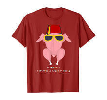 Load image into Gallery viewer, Thanksgiving Shirt for Friends Funny Turkey Head T-shirt
