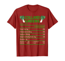 Load image into Gallery viewer, Funny shirts V-neck Tank top Hoodie sweatshirt usa uk au ca gifts for Collard Greens Nutrition Facts Funny Thanksgiving Christmas T-Shirt 1090102
