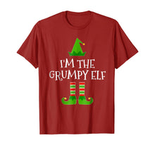 Load image into Gallery viewer, Funny shirts V-neck Tank top Hoodie sweatshirt usa uk au ca gifts for I&#39;m The Grumpy Elf Matching Family Group Christmas T Shirt 250596
