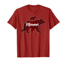 Load image into Gallery viewer, Funny shirts V-neck Tank top Hoodie sweatshirt usa uk au ca gifts for Red Plaid Momma Bear Buffalo Matching Family Pajama T-Shirt 1245206
