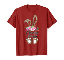 Load image into Gallery viewer, Leopard Print Bunny Nurse Squad Easter 2020 Gifts TShirt410154
