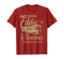 Load image into Gallery viewer, Vintage Eddie's RV Maintenance Funny Christmas Retro  T-Shirt
