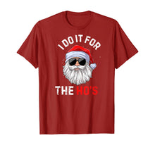 Load image into Gallery viewer, Funny shirts V-neck Tank top Hoodie sweatshirt usa uk au ca gifts for I Do It For The Ho&#39;s Funny Inappropriate Christmas Men Santa T-Shirt 351799
