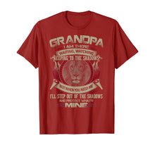 Load image into Gallery viewer, Mens Grandpa I Am There Waiting Watching Keeping To The Shadows TShirt352364
