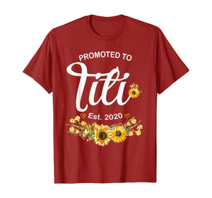 Promoted to Titi Est 2020 Sunflower Mothers Day TShirt434770