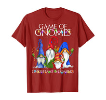Load image into Gallery viewer, Funny shirts V-neck Tank top Hoodie sweatshirt usa uk au ca gifts for Game Gnomes Christmas Is Coming - Nordic Gnome Christmas T-Shirt 745211
