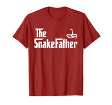 Load image into Gallery viewer, Funny shirts V-neck Tank top Hoodie sweatshirt usa uk au ca gifts for The Snake Father - Reptile Lover t-shirt 2106042
