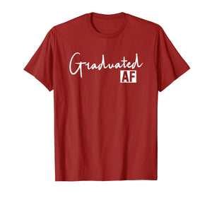 Funny shirts V-neck Tank top Hoodie sweatshirt usa uk au ca gifts for Graduated Af Graduation T Shirt 1448363