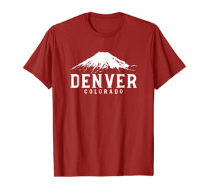 Funny shirts V-neck Tank top Hoodie sweatshirt usa uk au ca gifts for Trendy T-Shirt - Denver Colorado Mountain Tee 1172751
