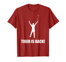 Load image into Gallery viewer, Funny shirts V-neck Tank top Hoodie sweatshirt usa uk au ca gifts for Tiger is Back Golf Shirt 1139857
