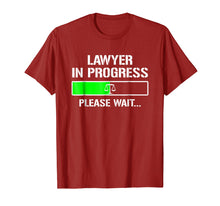 Load image into Gallery viewer, Funny shirts V-neck Tank top Hoodie sweatshirt usa uk au ca gifts for Lawyer In Progress T-shirt Funny Law School Student Tee Gift 1151286
