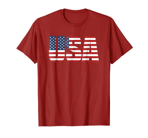 Patriotic Shirts For Women & Men USA American Flag Shirt