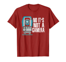 Load image into Gallery viewer, Funny shirts V-neck Tank top Hoodie sweatshirt usa uk au ca gifts for Land Surveyor T-Shirt No It&#39;s Not A Camera 2088648
