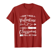 Load image into Gallery viewer, Teacher Valentine's Day Shirt, Funny Classroom School Gift
