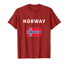 Load image into Gallery viewer, Funny shirts V-neck Tank top Hoodie sweatshirt usa uk au ca gifts for Norway T-shirt Norwegian Tee Travel Flag Gift Aussie 2422321
