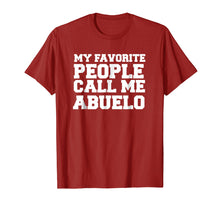 Load image into Gallery viewer, Spanish Father&#39;s Day T-Shirt Gifts For Papi And Abuelo
