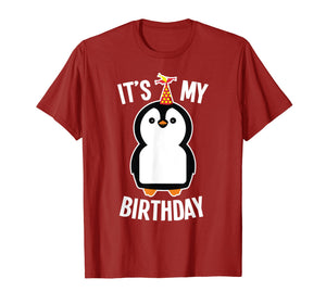 Funny shirts V-neck Tank top Hoodie sweatshirt usa uk au ca gifts for Penguin Birthday Shirt - It's My Birthday 754361