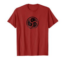 Load image into Gallery viewer, Funny shirts V-neck Tank top Hoodie sweatshirt usa uk au ca gifts for BDSM Triskelion Symbol Grunge Distressed Look S&amp;M T-Shirt 1715680
