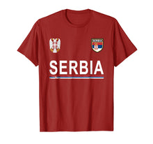 Load image into Gallery viewer, Funny shirts V-neck Tank top Hoodie sweatshirt usa uk au ca gifts for Serbia Soccer T-Shirt - Serbian Football Jersey 2017 2158803
