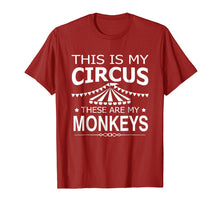 Load image into Gallery viewer, Funny shirts V-neck Tank top Hoodie sweatshirt usa uk au ca gifts for This Is My Circus These Are My Monkeys Funny T-shirt 1698816

