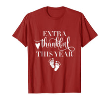 Load image into Gallery viewer, Funny shirts V-neck Tank top Hoodie sweatshirt usa uk au ca gifts for Extra Thankful This Year Love Funny Turkey Pregnancy T shirt 2105603
