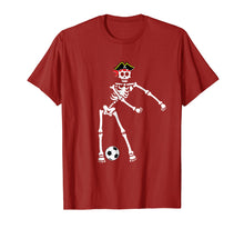 Load image into Gallery viewer, Funny shirts V-neck Tank top Hoodie sweatshirt usa uk au ca gifts for Pirate Skeleton Soccer Halloween Tshirt Flossing Dance Kids 1534625
