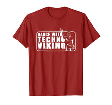 Load image into Gallery viewer, Funny shirts V-neck Tank top Hoodie sweatshirt usa uk au ca gifts for Dance With Techno Viking T-shirt 3277007
