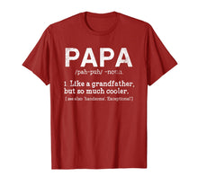 Load image into Gallery viewer, Definition Of PaPa T-Shirt Gift For Father&#39;s Day 51887
