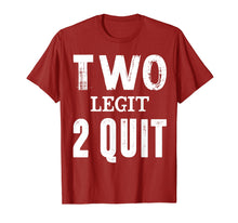 Load image into Gallery viewer, Funny shirts V-neck Tank top Hoodie sweatshirt usa uk au ca gifts for Two Birthday Shirt Two Legit 2 Quit Kids Funny T-shirt 3755851

