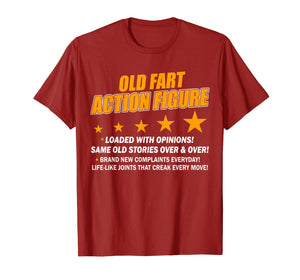 Funny shirts V-neck Tank top Hoodie sweatshirt usa uk au ca gifts for Old Fart Life Sized Action Figure - Funny Birthday T-Shirt 2818667