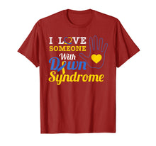 Load image into Gallery viewer, Funny shirts V-neck Tank top Hoodie sweatshirt usa uk au ca gifts for I Love someone With Down Syndrome-Mother&#39;s day-Father&#39;s day 2683391
