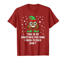 Load image into Gallery viewer, Funny shirts V-neck Tank top Hoodie sweatshirt usa uk au ca gifts for Elf Poop Emoji This Is My Christmas Poojama - Pajama Shirt 1426177

