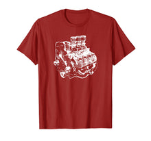 Load image into Gallery viewer, Funny shirts V-neck Tank top Hoodie sweatshirt usa uk au ca gifts for Flathead V8 Engine Silhouette 3250422
