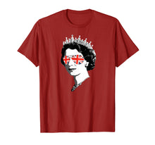Load image into Gallery viewer, Funny shirts V-neck Tank top Hoodie sweatshirt usa uk au ca gifts for Elizabeth II Sunglasses TShirt British Crown Union Jack Meme 680913

