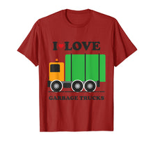 Load image into Gallery viewer, Funny shirts V-neck Tank top Hoodie sweatshirt usa uk au ca gifts for I Heart Love Garbage Trucks Shirt | Little Boys Kids T-Shirt 585825
