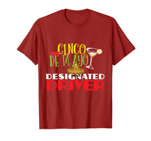Load image into Gallery viewer, Funny shirts V-neck Tank top Hoodie sweatshirt usa uk au ca gifts for Funny Cinco De Mayo Designated Driver T-Shirt DD Gifts 4464026
