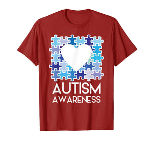 Funny shirts V-neck Tank top Hoodie sweatshirt usa uk au ca gifts for Autism Shirts - Autism Awareness Ribbon T-shirts 1728314