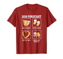 Load image into Gallery viewer, Funny shirts V-neck Tank top Hoodie sweatshirt usa uk au ca gifts for 2019 Forecast New Mom Dad Expecting Baby Announcement Shirt 619603
