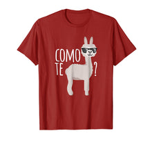 Load image into Gallery viewer, Funny shirts V-neck Tank top Hoodie sweatshirt usa uk au ca gifts for Como te Llama Shirt | Funny Llama Shirt Cool Llama T Shirt 1901424
