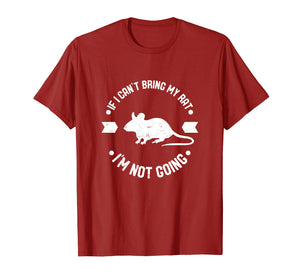 Funny shirts V-neck Tank top Hoodie sweatshirt usa uk au ca gifts for If I Cant Bring My Rat Funny Pet Rat or Mouse Gift T-Shirt W 2675962