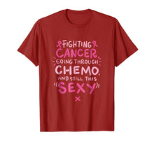 Load image into Gallery viewer, Funny shirts V-neck Tank top Hoodie sweatshirt usa uk au ca gifts for Fighting Cancer going through Chemo and still this sexy Tee 2870814
