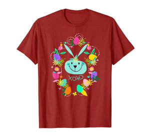 Funny shirts V-neck Tank top Hoodie sweatshirt usa uk au ca gifts for Cute Easter T-Shirt Bunny Flowers for Women and Girls 2692541