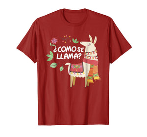 Funny shirts V-neck Tank top Hoodie sweatshirt usa uk au ca gifts for Como Se Llama T Shirt Funny Llama & Alpaca Lover Gift 1074561