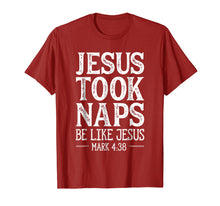 Load image into Gallery viewer, Funny shirts V-neck Tank top Hoodie sweatshirt usa uk au ca gifts for Jesus Took Naps Be Like Jesus T shirt Christian Funny Gift 611217
