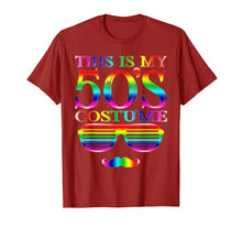 Load image into Gallery viewer, Funny shirts V-neck Tank top Hoodie sweatshirt usa uk au ca gifts for This is my 50&#39;s Costume Shirt 1950s Halloween Costume Gifts 975897
