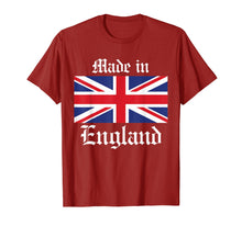 Load image into Gallery viewer, Funny shirts V-neck Tank top Hoodie sweatshirt usa uk au ca gifts for Made in England Union Jack T-Shirt 1496271
