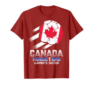 Funny shirts V-neck Tank top Hoodie sweatshirt usa uk au ca gifts for Women Canada Soccer Team Tee | France 2019 World Tournament 1646444