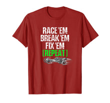 Load image into Gallery viewer, Funny shirts V-neck Tank top Hoodie sweatshirt usa uk au ca gifts for RC Car Shirt Race Em Break Em Fix Em Repeat 2036907
