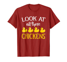 Load image into Gallery viewer, Funny shirts V-neck Tank top Hoodie sweatshirt usa uk au ca gifts for Look At All Those Chickens Funny Novelty Meme T-Shirt 3847404
