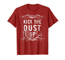 Load image into Gallery viewer, Kick The Dust Up Cowboy Cowgirl Western T-Shirt 234684
